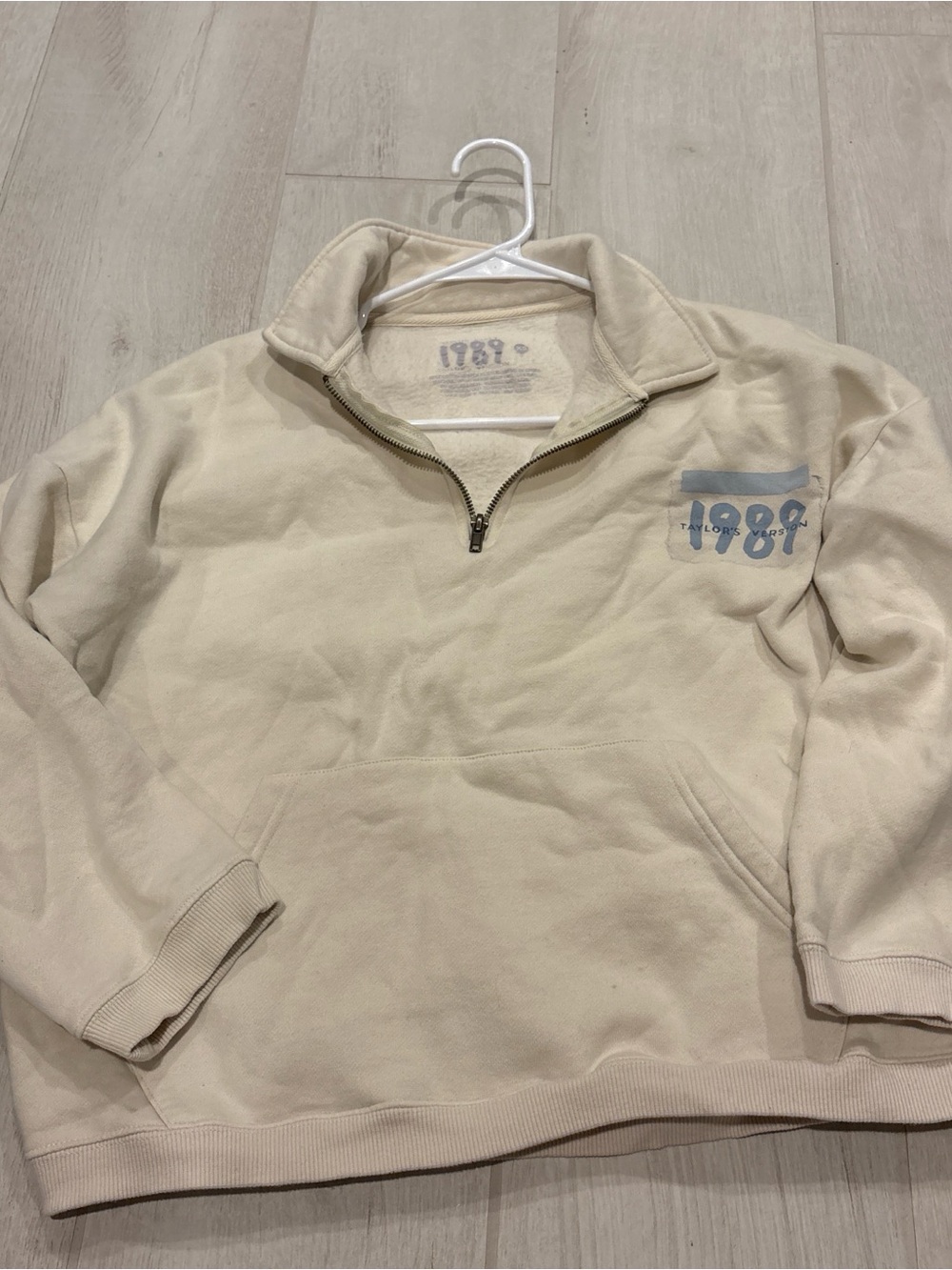 Taylor’s version 1989 quarter zip concert merch